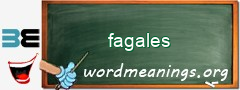 WordMeaning blackboard for fagales